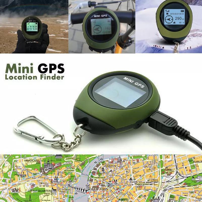 Mini GPS Navigation Receiver Tracker Logger USB Rechargeable Handheld