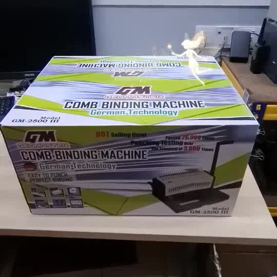 GEOMASTER Binding Machine Heavy Duty Binding Machine 2500II, Big ...