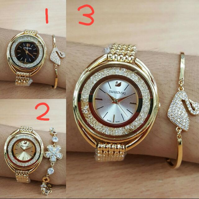 Jam tangan swarovski discount neelofa