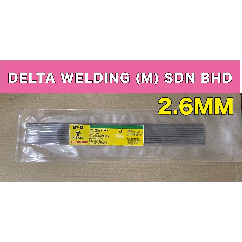 KISWEL GENUINE PREMIUM QUALITY MILD STEEL ELECTRODE (E6013) Shopee