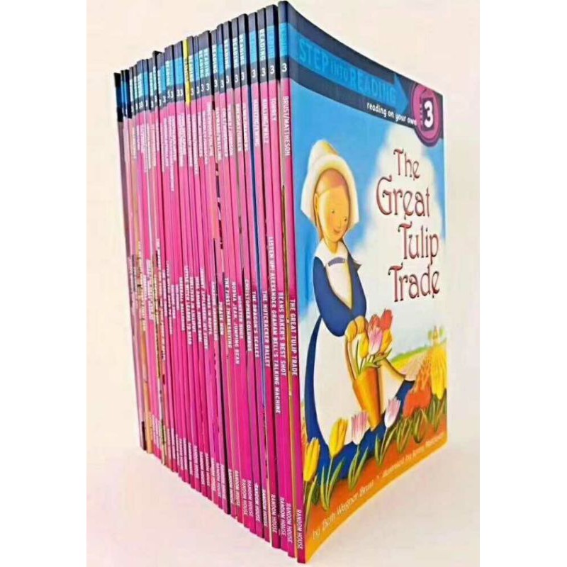 30 books) Step Into Reading Level 3 | Shopee Malaysia