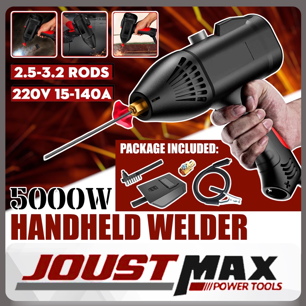 220V 5000W Handheld Portable Electric Arc Welding Machine Mini Full
