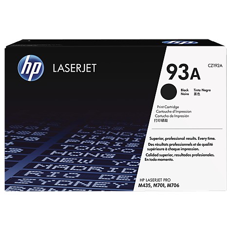 HP 93A LASERJET TONER CARTRIDGE ( CZ192A ) | Shopee Malaysia