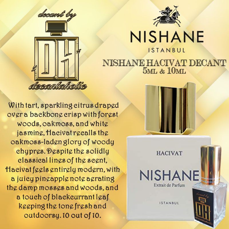 Nishane hacivat decant hot sale