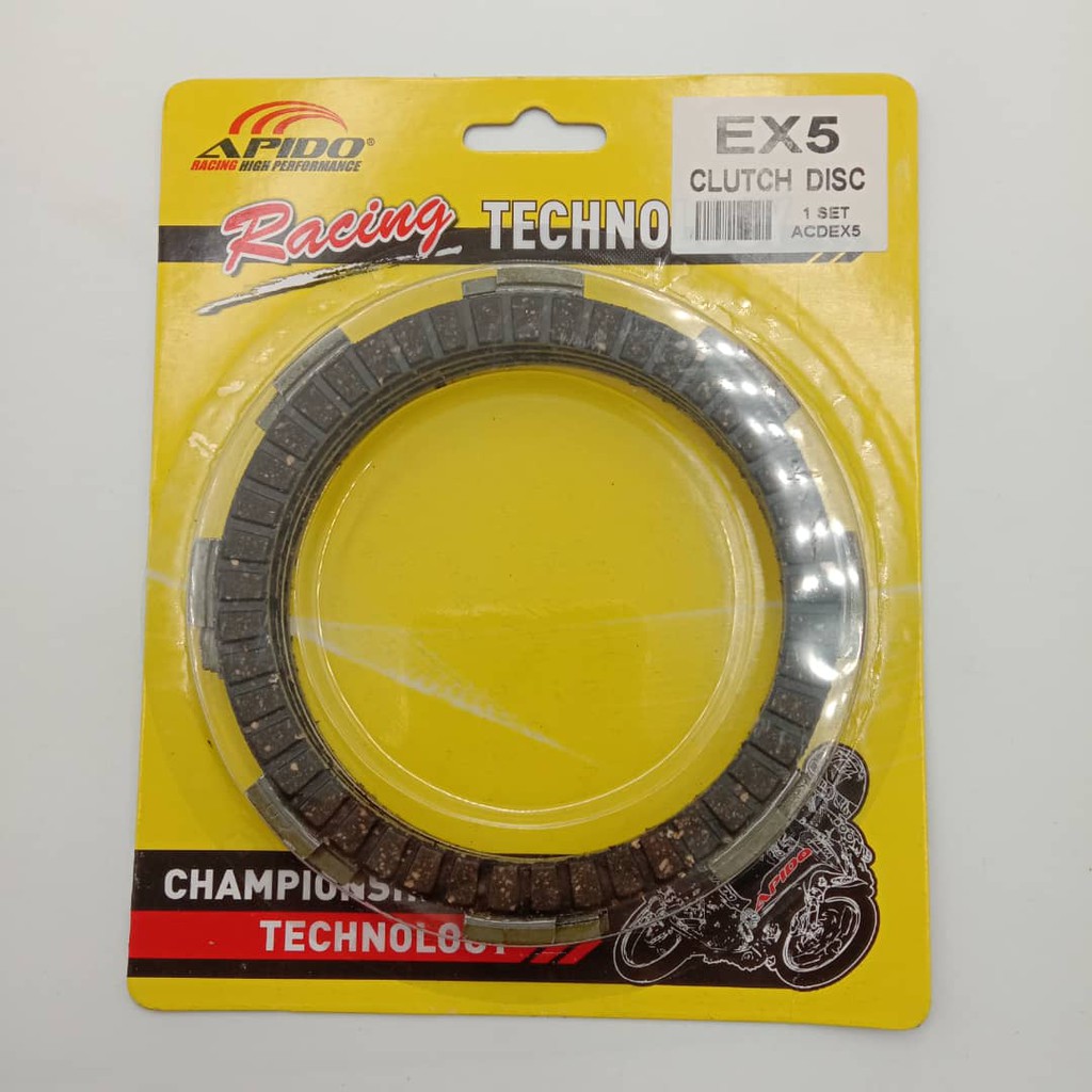APIDO RACING HONDA EX5 CLASS DREAM CLUTCH PLATE PLAT DISC FRICTION
