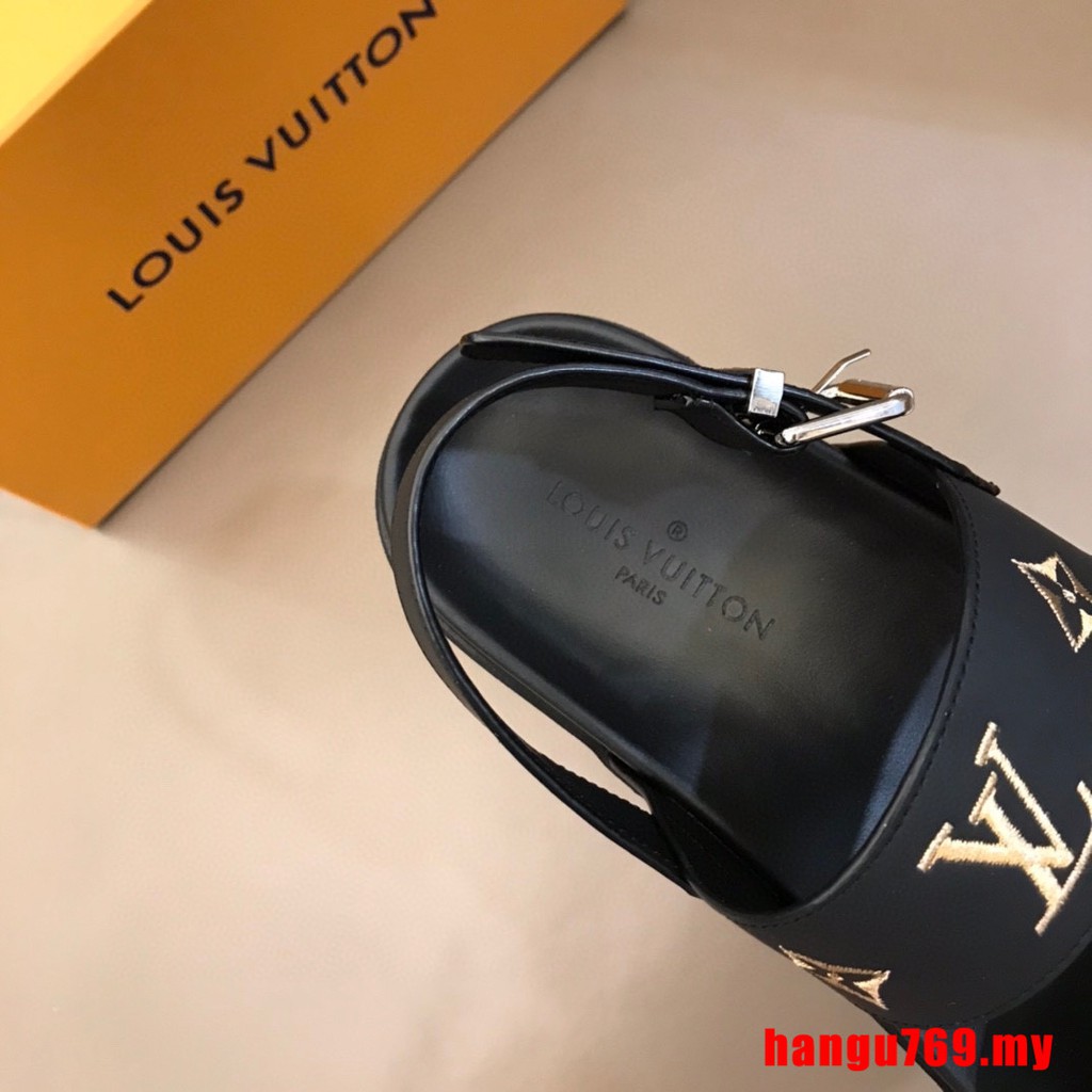 kasut lelaki ◣100% Original ◢ New Louis Vuitton Lv Men slipper