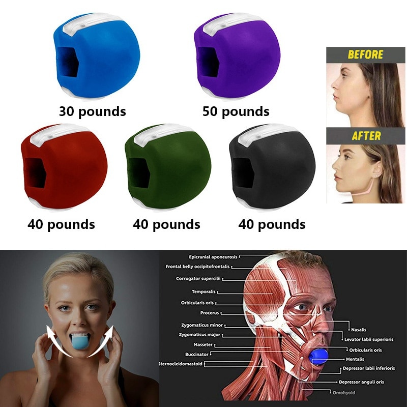 Jaw exercise store ball