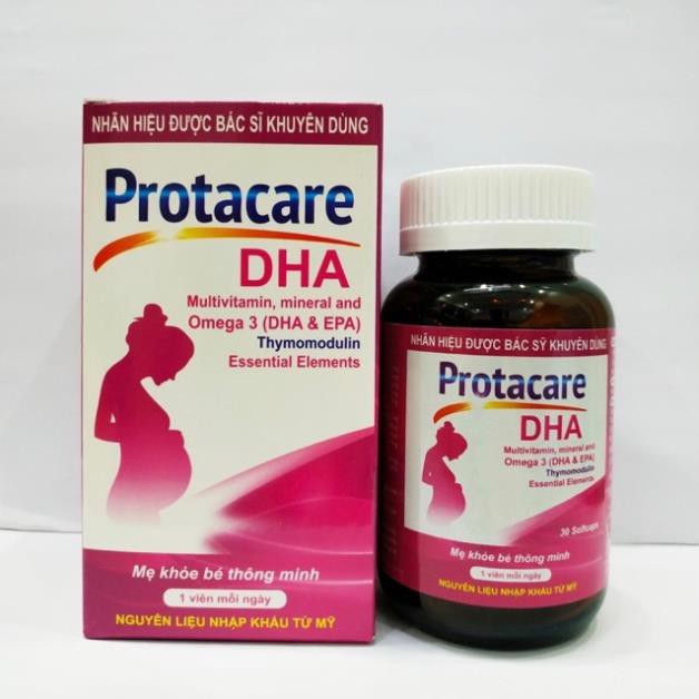 Protacare DHA Pregnant Women Supplement DHA, EPA, folic acid 30
