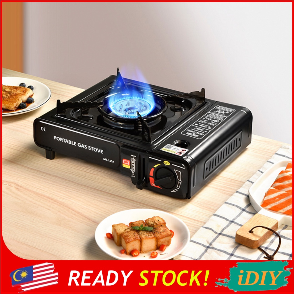 Portable Cassette Furnace Grill Cook Stove Outdoor Camping Cooking ...