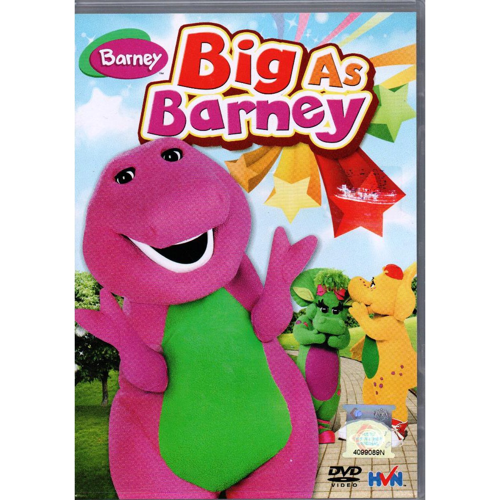 Dvd Barney Big As Barney Shopee Malaysia