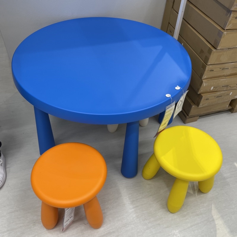 Ikea round kids table sale