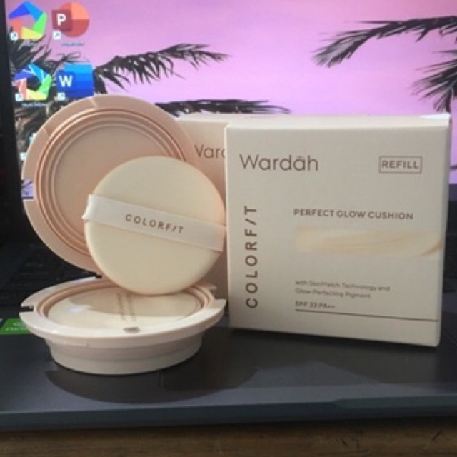 Wardah Colorfit Perfect Glow Cushion SPF33 PA+++ (REFILL) | Shopee Malaysia