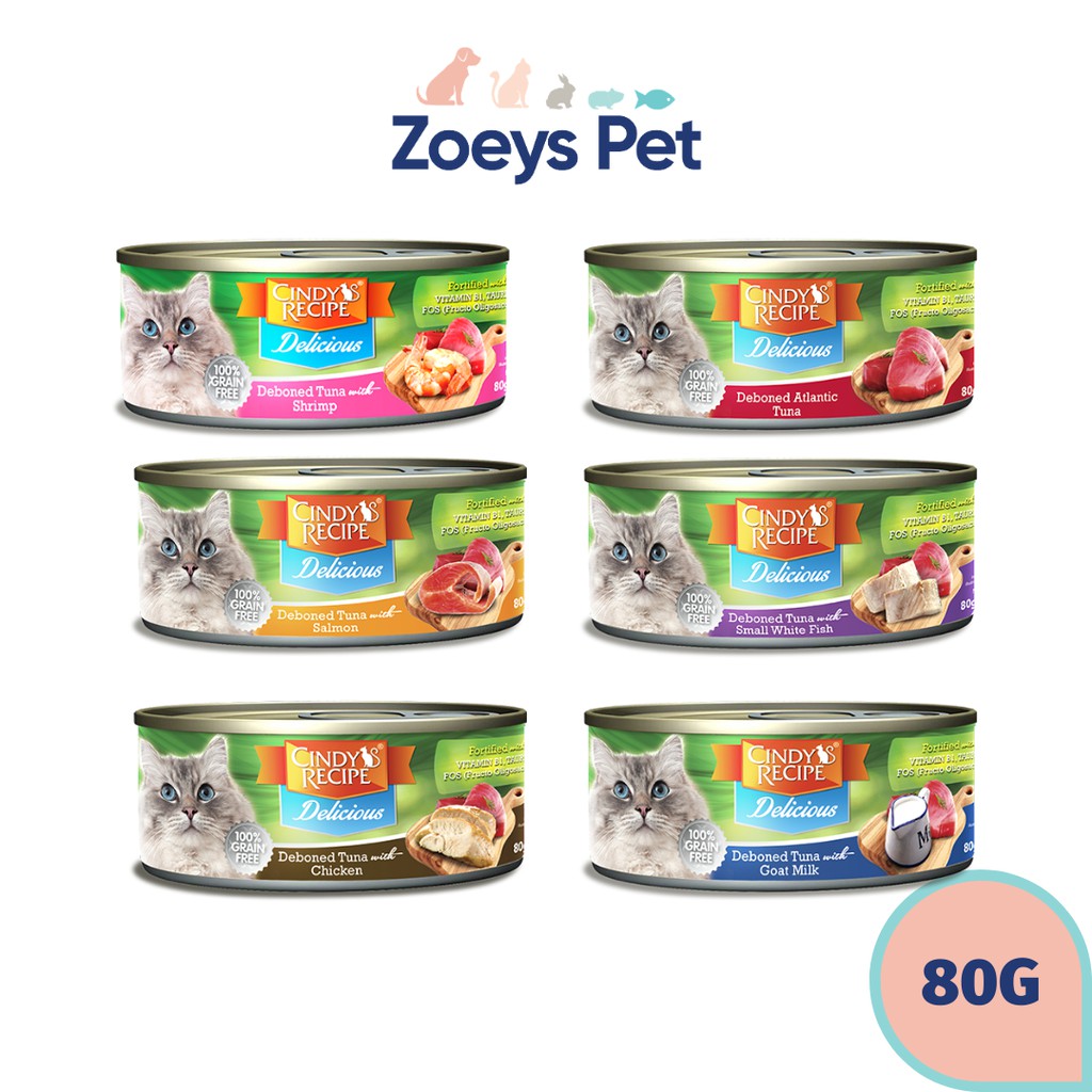 Cindy's Recipe Delicious 80g Wet Canned Food | Shopee Malaysia