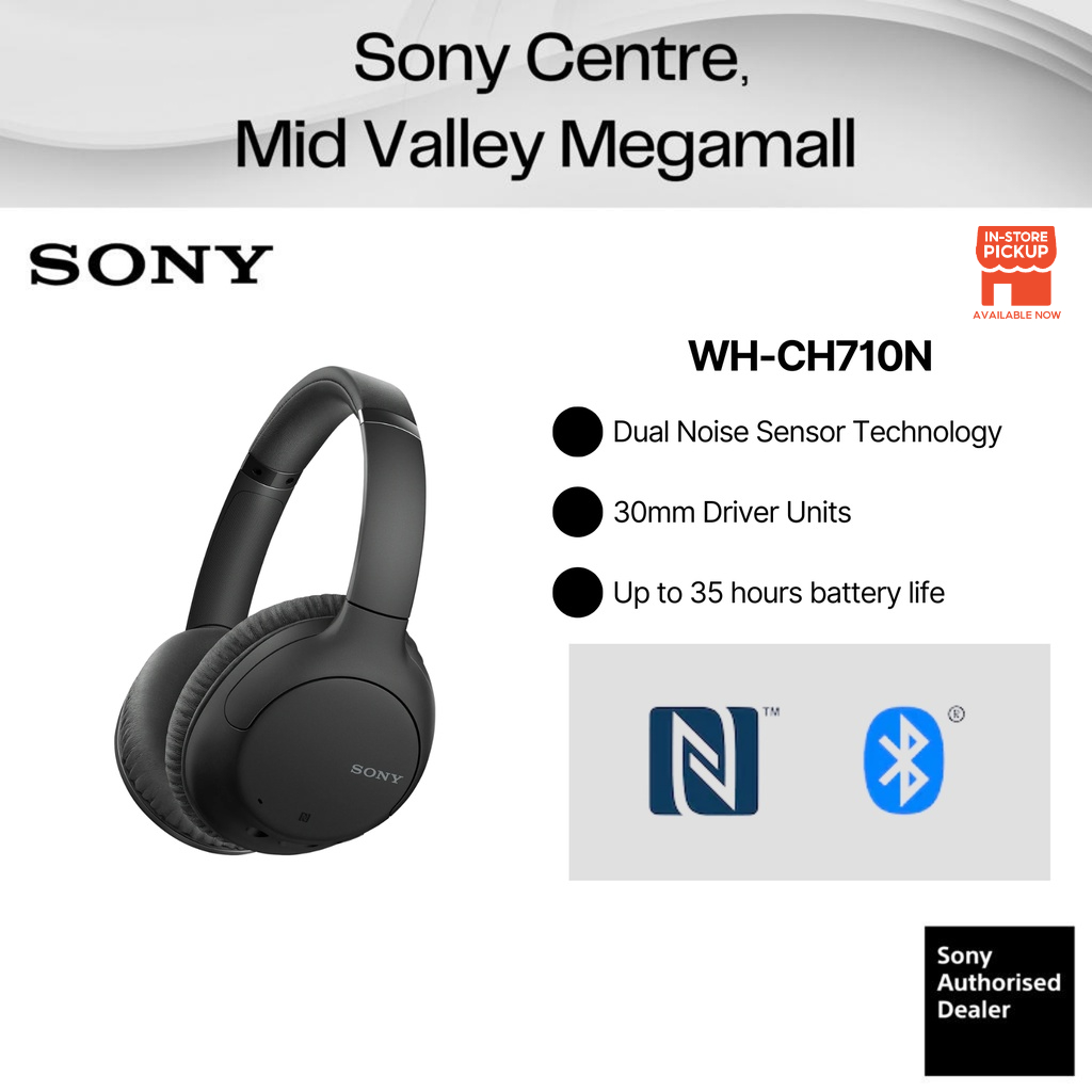 [Ready Stock] Sony WHCH710N WHCH710N CH710N Bluetooth Wireless