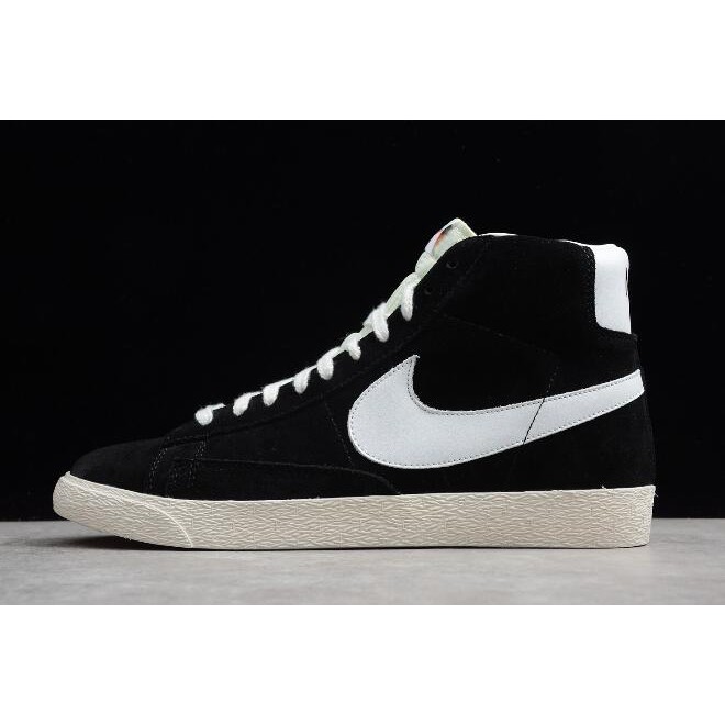 Blazer mid hotsell suede vintage black/white