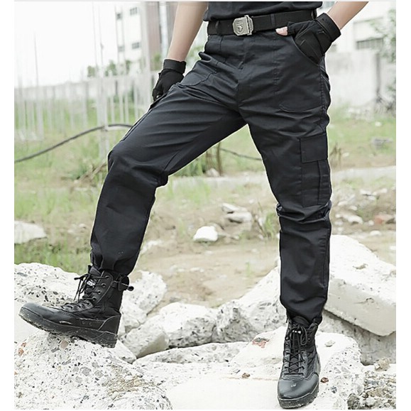 Black Multicam Flexible GL Tactical Pants