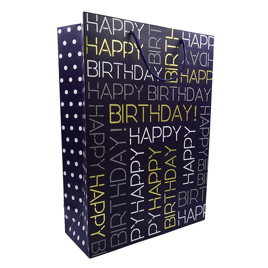 Birthday Gift Paper Bag Rectangle Extra Large HS009 Shopee Malaysia