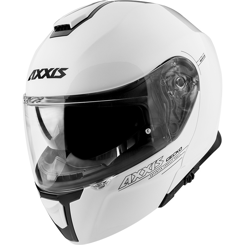 Modular Axxis Helmet Gecko Solid (A0 White) Helmet Axxis Modular ...