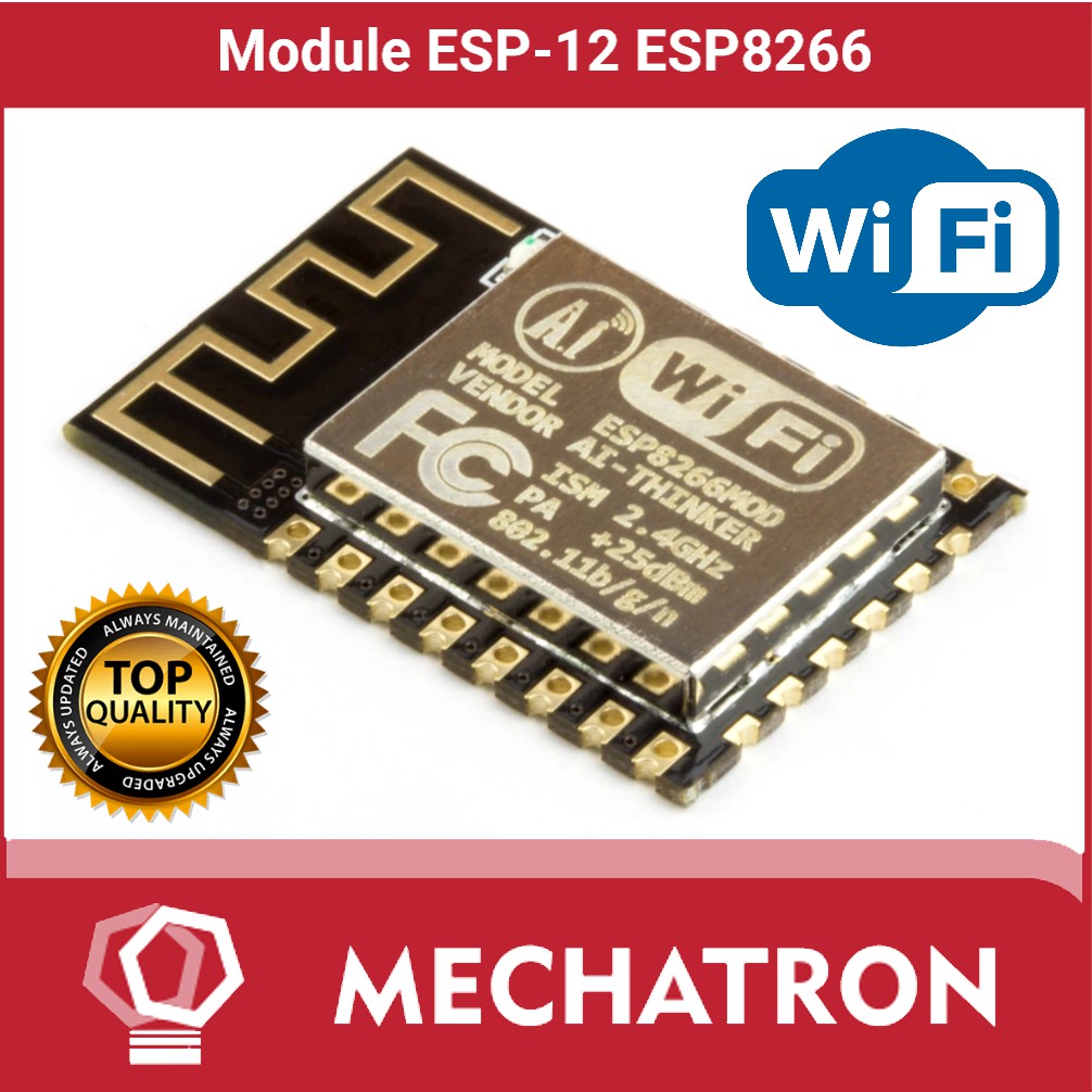 Esp12 ESP8266 ESP-12 Arduino Wireless IoT | Shopee Malaysia