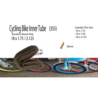 18x2 125 best sale bike inner tube