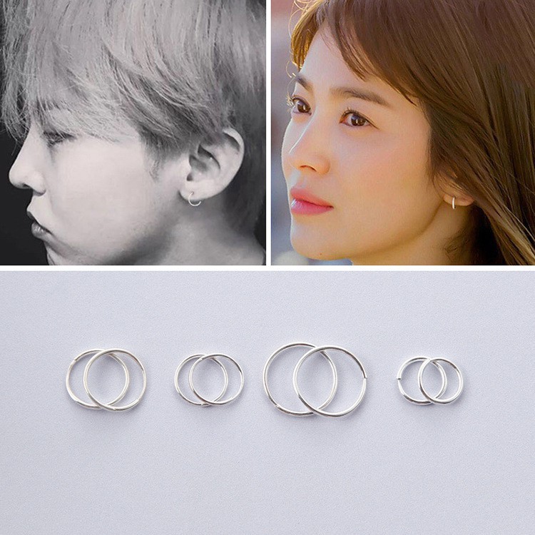 Korean deals hoop earrings