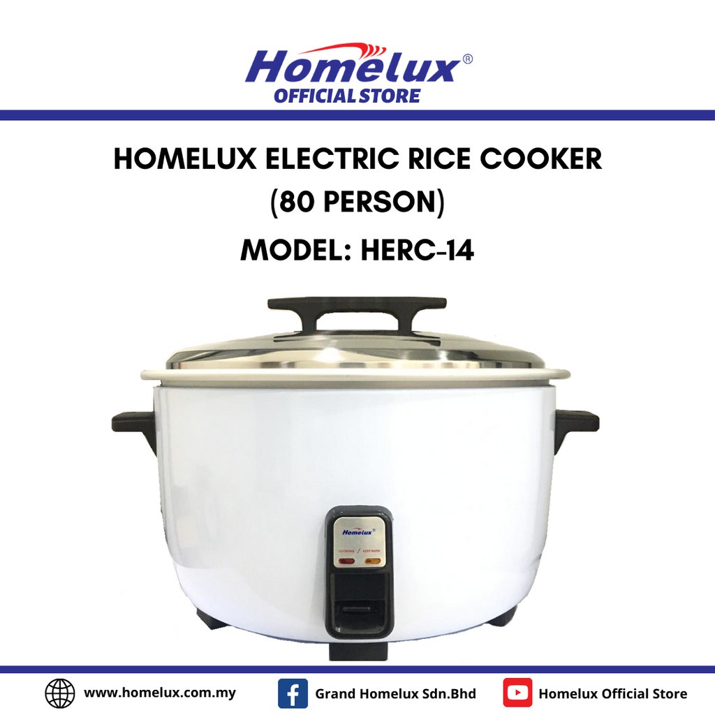 Mascrown Commercial Electric Rice Cooker Warmer Heavy Duty Periuk Nasi ...