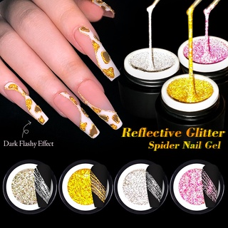 Super Shinning Nail Art Sequins Iridescent Mixed Hexagon Colorful 3D Nail  Flakes for Nail Art Decorations-E03 : : Home & Kitchen