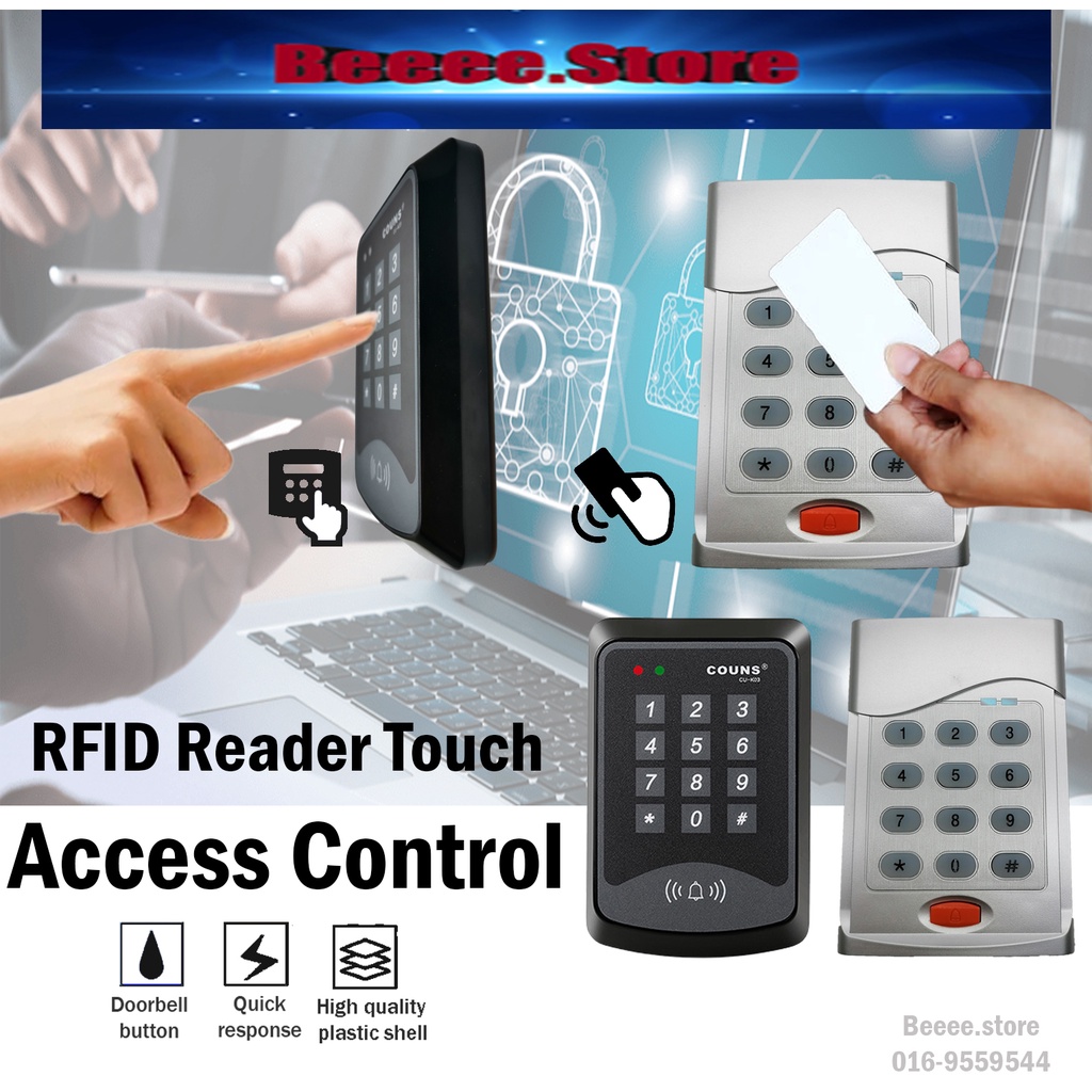 CU - K03 / S50 Door Access Control System RFID Reader Keypad | Shopee ...