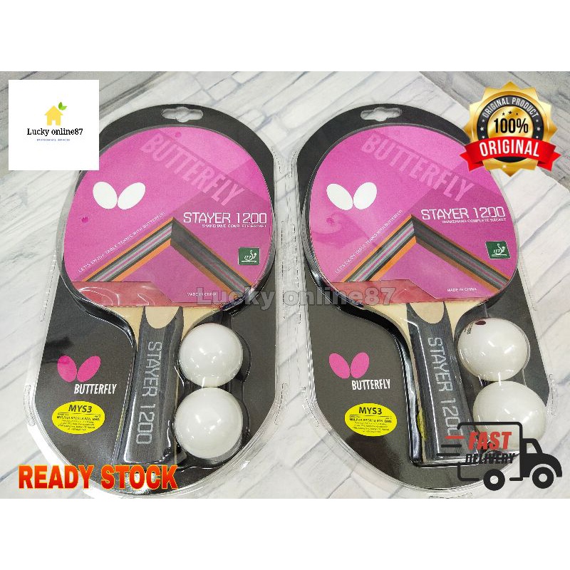 Butterfly stayer 1200 table tennis bat ( japan brand butterfly ping