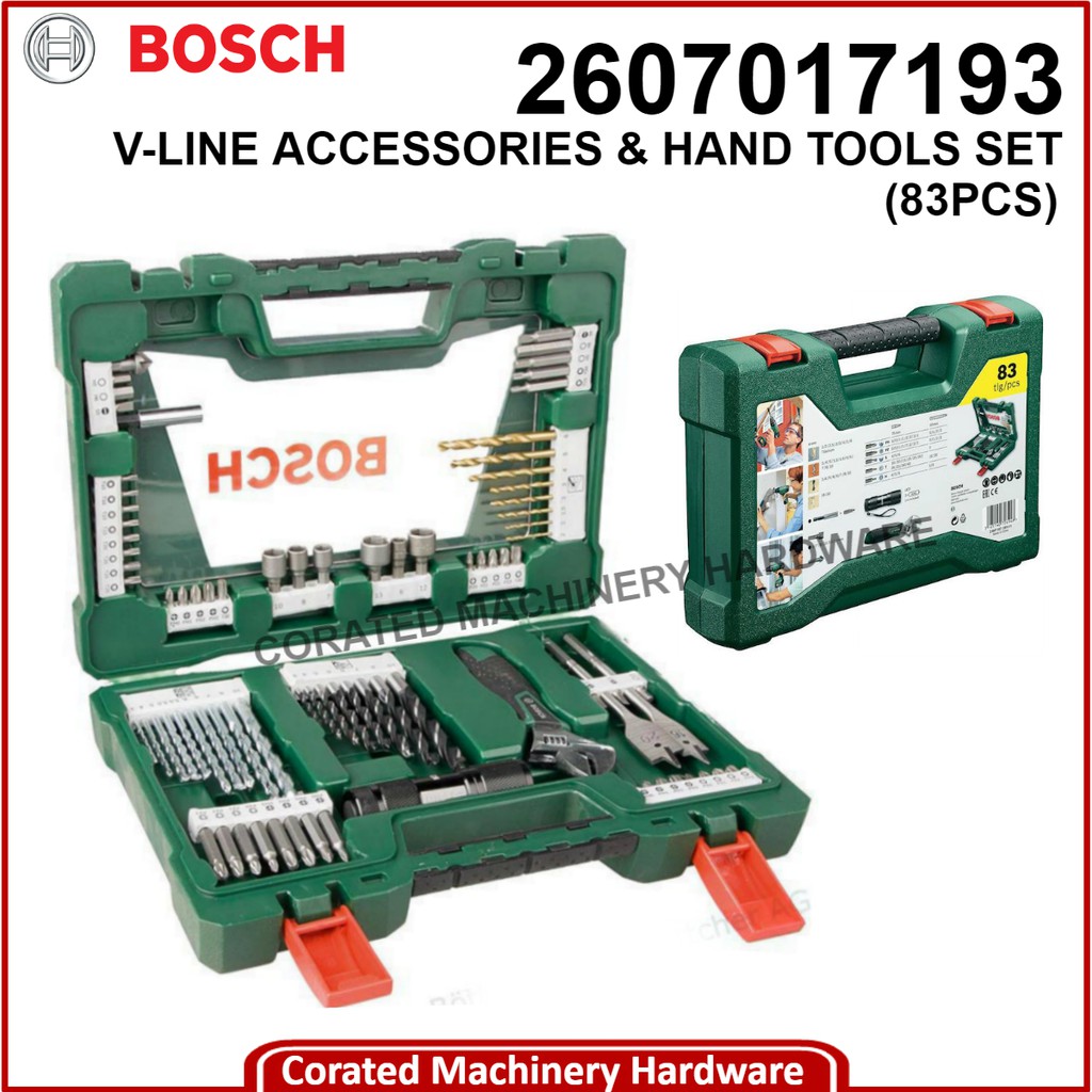 Bosch 83 discount piece drill set