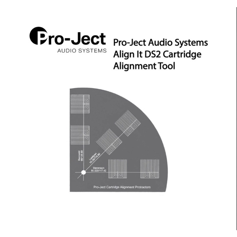 Pro-Ject Audio Systems Align It DS2 Cartridge Alignment Tool (Made In ...
