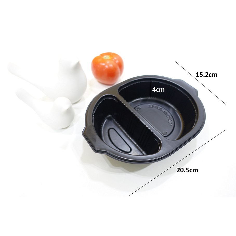 Container PP Lunch Box Food Packaging Food Container Plastic Tray Kotak ...
