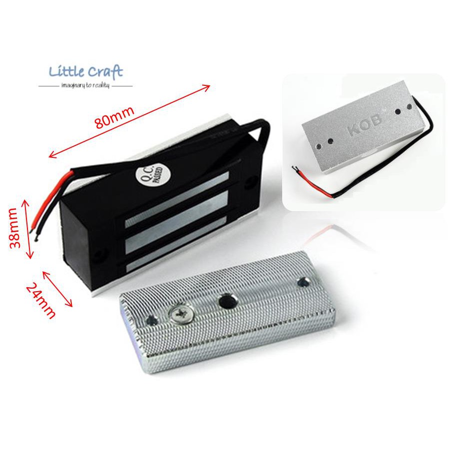 Door Mini Magnet Lock 60kg 12V | Shopee Malaysia