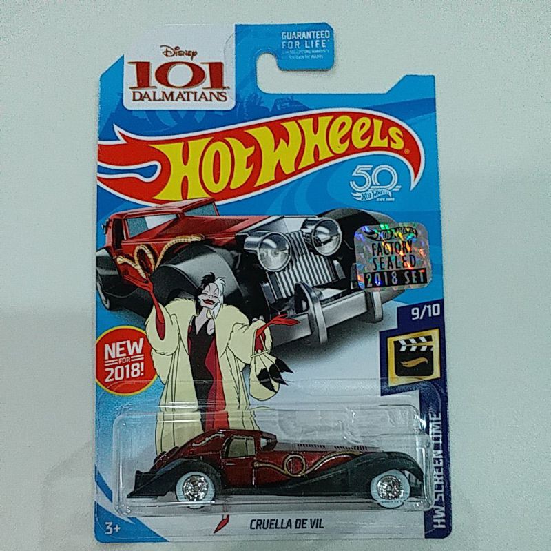 Cruella de vil hot wheels super treasure hunt online