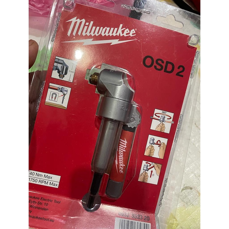 Milwaukee Offset Screwdriverdrill Angle Attachment Osd2 Shopee Malaysia