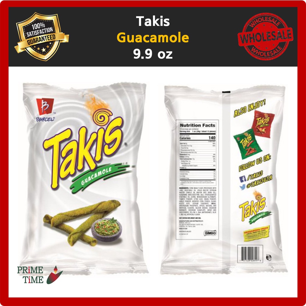 [Barcel] Takis 8 9.9oz 7 Types / Fuego Blue Heat Nitro Guacamole