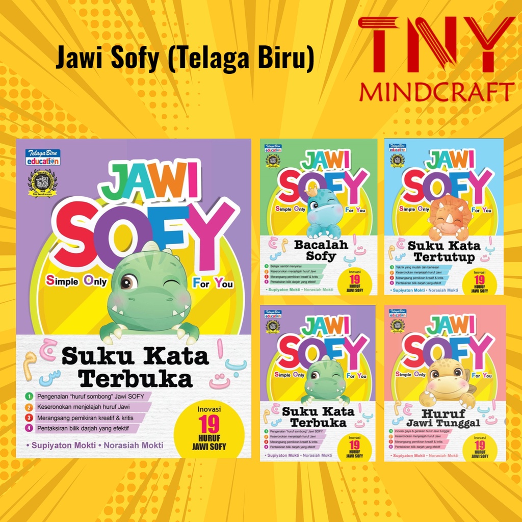 Tny Buku Prasekolah Jawi Sofy Suku Kata Terbuka Suku Kata Tertutup Bacalah Sofy Huruf 6100