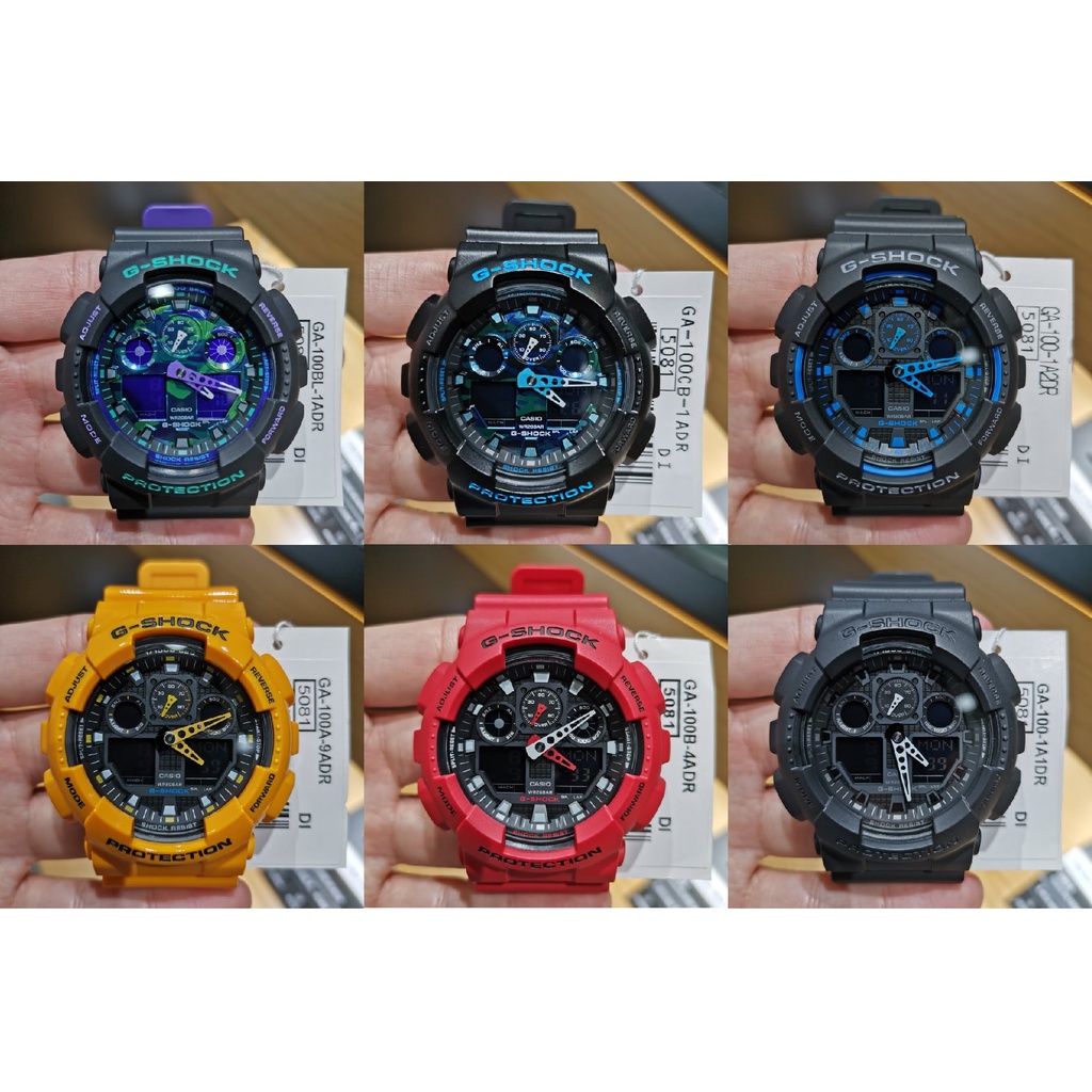 G shock 2025 ga 100 colors