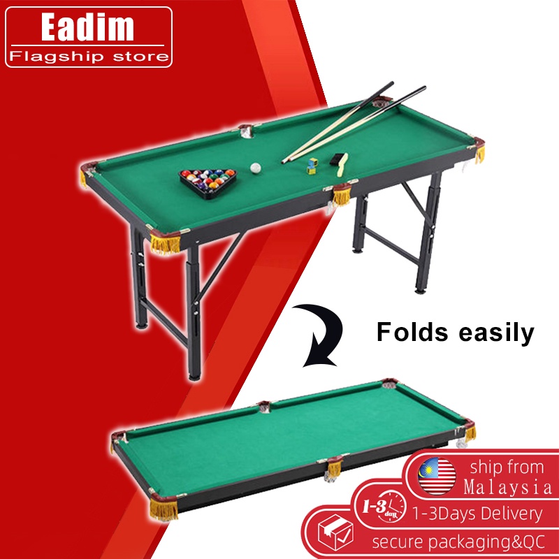 hot sale snooker table 47*25.6 inches Mini billiard adjustable metal legs billiard table set