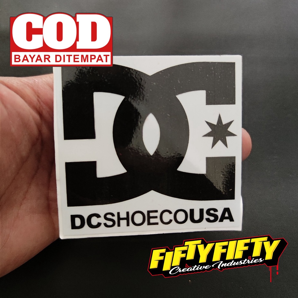 Dc SHOECOUSA Print Cut Stickers Waterproof Glossy Lamination Printing ...