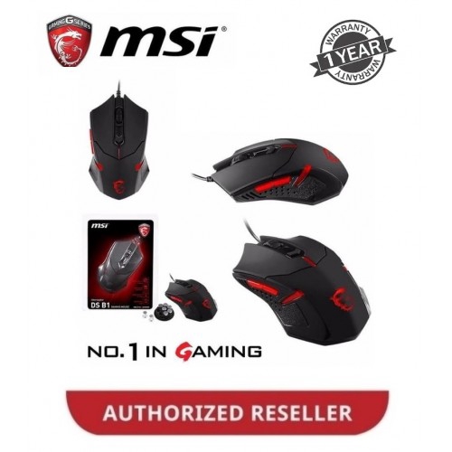 MSI INTERCEPTOR DS B1 GAMING MOUSE | Shopee Malaysia