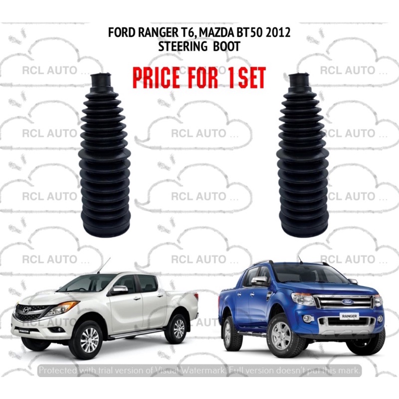 STEERING RACK BOOT FORD RANGER T6, MAZDA BT50 2012 | Shopee Malaysia
