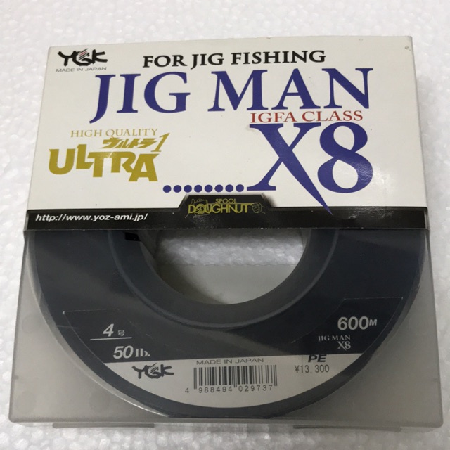 📣READY STOCK📣YGK JIG MAN IGFA CLASS X8