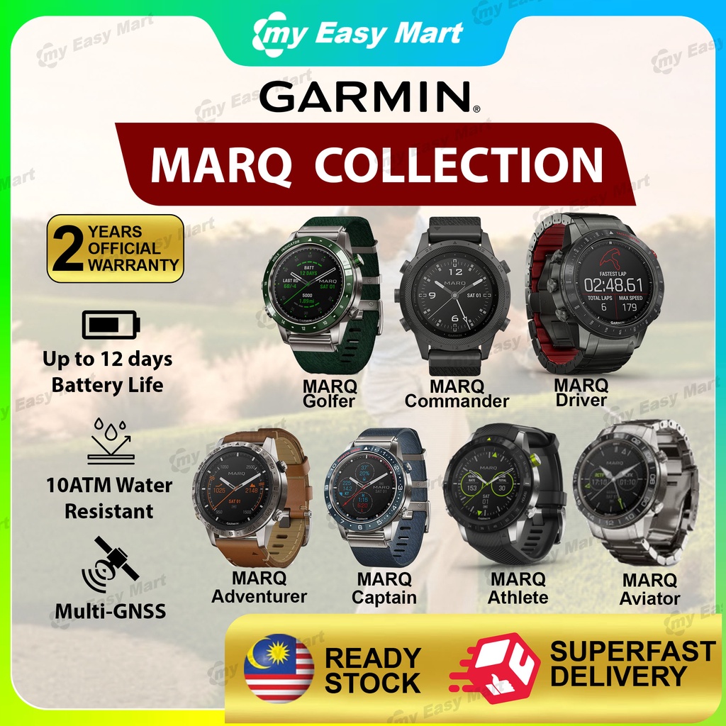 Garmin MARQ Collection (Driver/Aviator/Captain/Adventurer/Athlete