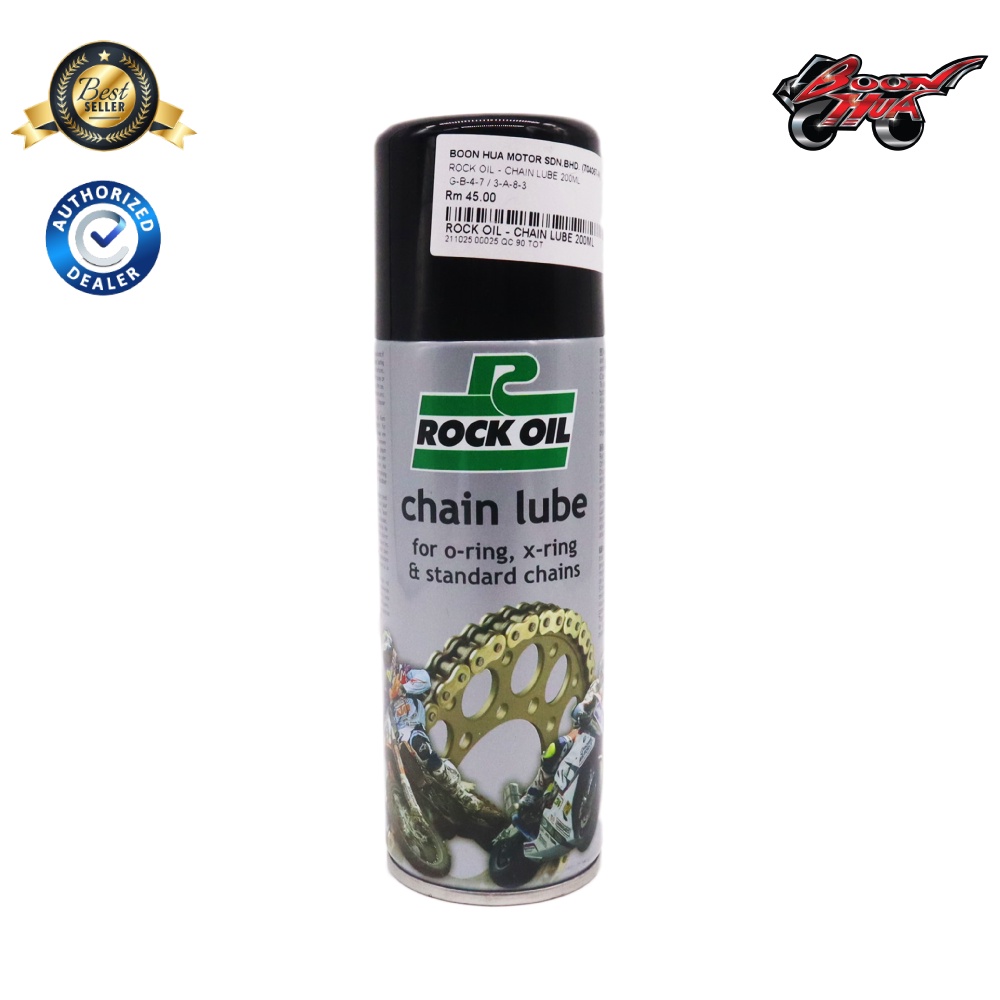 Rock Oil Chain Lube (200ml) Shopee Malaysia
