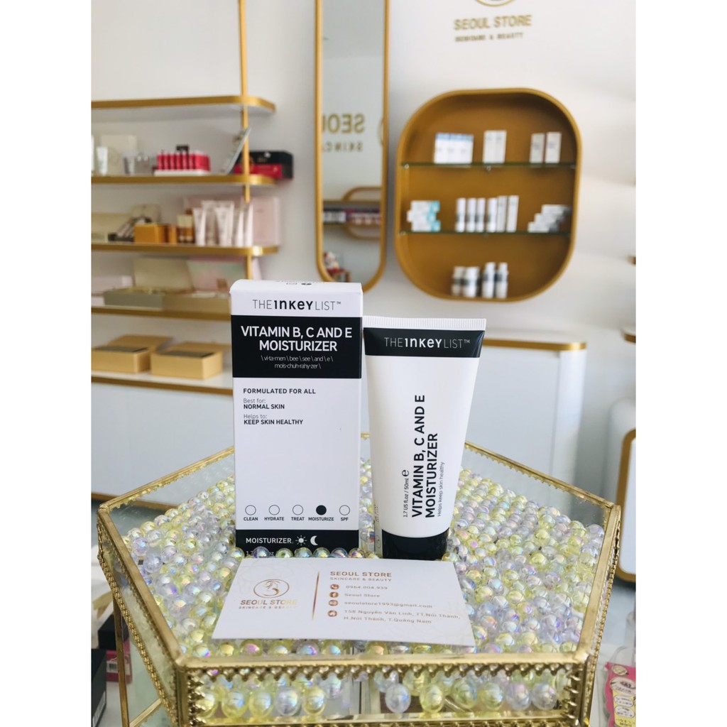 The Inkey List Vitamin B, C And E Moisturizer 30ml Shopee Malaysia