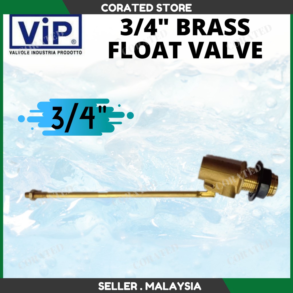 VIP 3/4 Brass Float Valve | Shopee Malaysia
