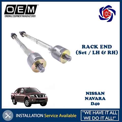 Nissan Navara D40 Rack End Set (2pcs / RH & LH) | Shopee Malaysia