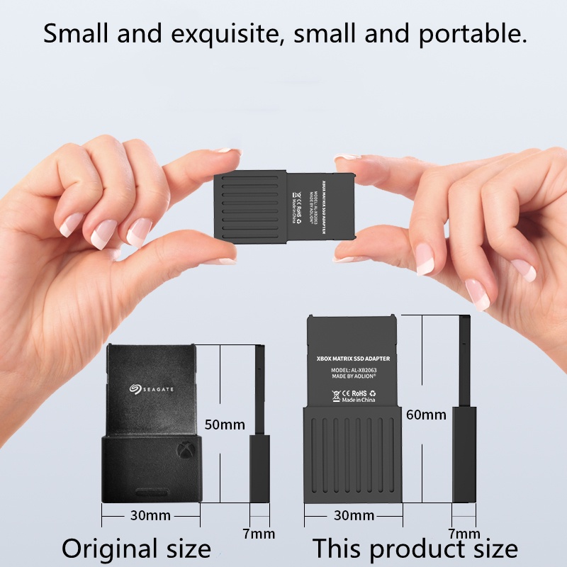 For Xbox Series x/s external host hard drive conversion box m.2 hard