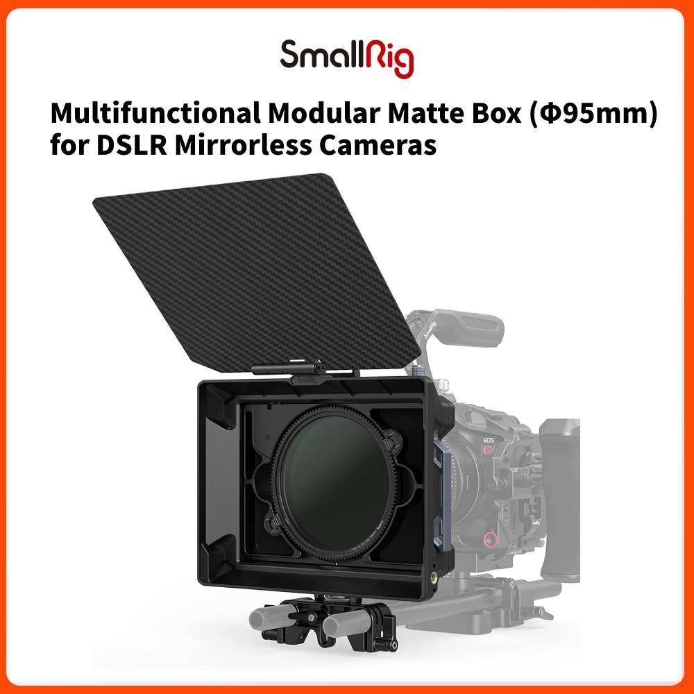 SMALLRIG Matte Box, StarTrail Lightweight Multifunctional Modular VND